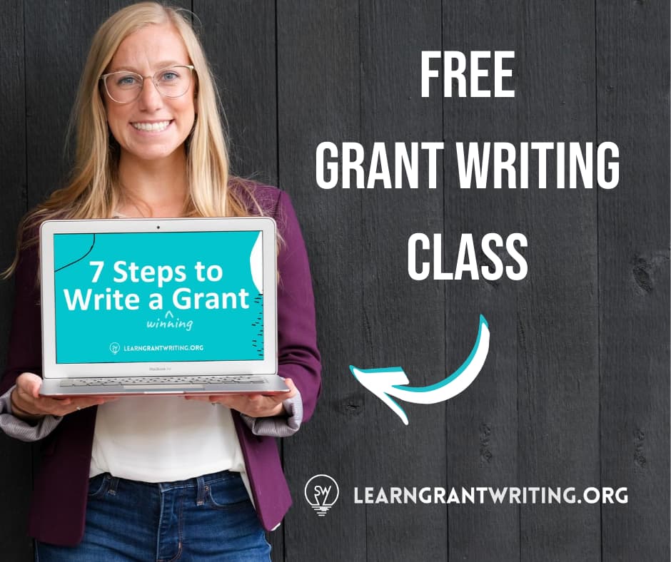 Free Grant Writing Class on the 7 Steps to Writing Grants